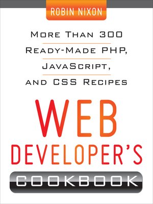 cover image of Web Developers Cookbook